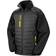 Result Black Compass Padded Softshell Jacket Unisex - Black/Yellow