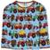 Småfolk T-Shirt with Tractor - Blue Grotto (13-0002)