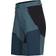 Peak Performance Light Softshell Carbon Shorts - Teal Extreme/ Black