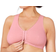 Glamorise Front Close T-Back Comfort Bra - Pink Blush