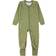 Joha Wool Jumpsuit w.Feet - Green Melange (39310-70 -15963)