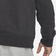 NIKE Sportswear Sweatshirt - Black/Dark Smoke Grey