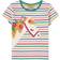 Frugi Camille Applique Tee - Soft Multistripe Horse (TTS110SMQ1824)