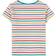 Frugi Camille Applique Tee - Soft Multistripe Horse (TTS110SMQ1824)