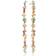 Sif Jakobs Antella Lungo Earrings - Gold/Multicolour