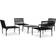 vidaXL 48590 Lounge-Set, 1 Bord inkl. 4 Soffor