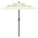 vidaXL Garden Parasol with Aluminum Bar 250cm