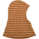 Joha Balaclava Double Layer - Brown Stripe ( 96244-246-7061)