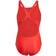 Adidas Athly V 3-Stripes Swimsuit - Vivid Red/White (GQ1143)