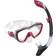 Aqualung Maschera Snorkeling Bonita Rosa Scuro Clear Donna