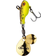 Berkley Pulse Spintail 7cm Brown Chartreuse