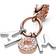 Pandora Mum Letters Dangle Charm - Rose Gold/Silver/Transparent