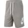 Nike Alumni Terry Shorts - Dark Grey Heather/Dark Grey Heather/White/White