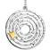 Thomas Sabo Labyrinth with Golden Star Pendant - Gold/Silver/Transparent