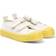 Novesta Kid's Star Master Velcro Sneakers - Off White/Yellow