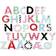 Micki Z Letters & Stickers with Different Pattern