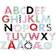 Micki U Letters & Stickers with Different Pattern