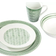 Sage Herringbone Dinner Set 32pcs