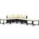 vidaXL 3059782 Loungeset, Bord inkl. 3 Soffor