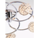 Endon Talia Ceiling Flush Light ∅ 56cm