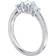 Swarovski Attract Trilogy Ring - Silver/Transparent