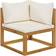vidaXL 3057659 Loungesæt, 1 borde inkl. 2 sofaer