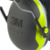 3M Peltor X4 Earmuffs with Helmet Attachment P3E