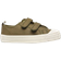 Novesta Kid's Star Master Velcro Sneakers - Army Green/White