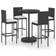 vidaXL 306476 Bargruppe, 1 Tisch einschl. 4 Stühle