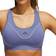 adidas Believe This Medium-Support Reflective Bra - Orbit Violet/Black