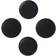 iMP Tech PS4 Trigger Treadz Thumb Grips Pack - Black