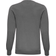 ASQUITH & FOX Cotton Blend V-Neck Sweater - Charcoal