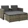 vidaXL 313128 Lounge-Set, Tisch einschl. 1 Sofas