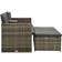 vidaXL 313128 Lounge-Set, Tisch einschl. 1 Sofas