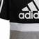 Adidas Essentials Colorblock T-Shirt - Black/Medium Grey Heather/White (GS8886)