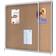 Nobo Premium Plus Cork Lockable Storage Cabinet with Sliding Door 15xA4