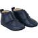 En Fant Velcro leather Slippers - Blue Night