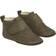 En Fant Velcro leather Slippers - Dusty Olive