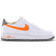 Nike Air Force 1 M - White/Medium Olive/Oil Green/Total Orange