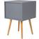 Beliani Alabama Bedside Table 40x40cm