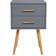 Beliani Alabama Bedside Table 40x40cm