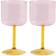 Hay Tint Wine Glass 25cl 2pcs