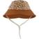 Kuling Recycled Rain Hat - Brown Leopard