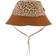 Kuling Recycled Rain Hat - Brown Leopard