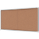 Nobo Premium Plus kork låsbart Notice Board Sliding Door 27xA4