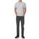 Stenströms Solid Cotton T-shirt - Gray Melange