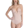 Spanx Plunge Low Back Thong Body - Beige