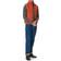 Save The Duck Adam Lightweight Padded Vest - Ginger Orange