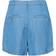 Vero Moda Mia Belted Tencel Shorts - Light Blue Denim