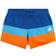 adidas Boy's Colorblock Swim Shorts - Royal Blue/Screaming Orange (GQ1066)